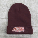 Knit-Hat-useless-cuffed-brown