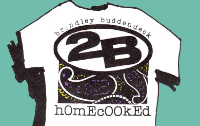 the Billboard tee shirt by 2B Homecooked