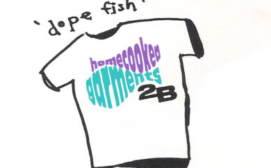 the Dope Fish Tee Shirt by 2B Homecooked