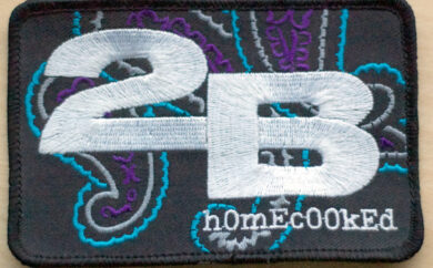 The 2B Homecooked paisley patch