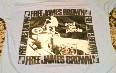 The Soul on Parole (Free James Brown) tee shirt by 2B Homecooked
