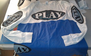 a PLAY jersey made in the late 90's