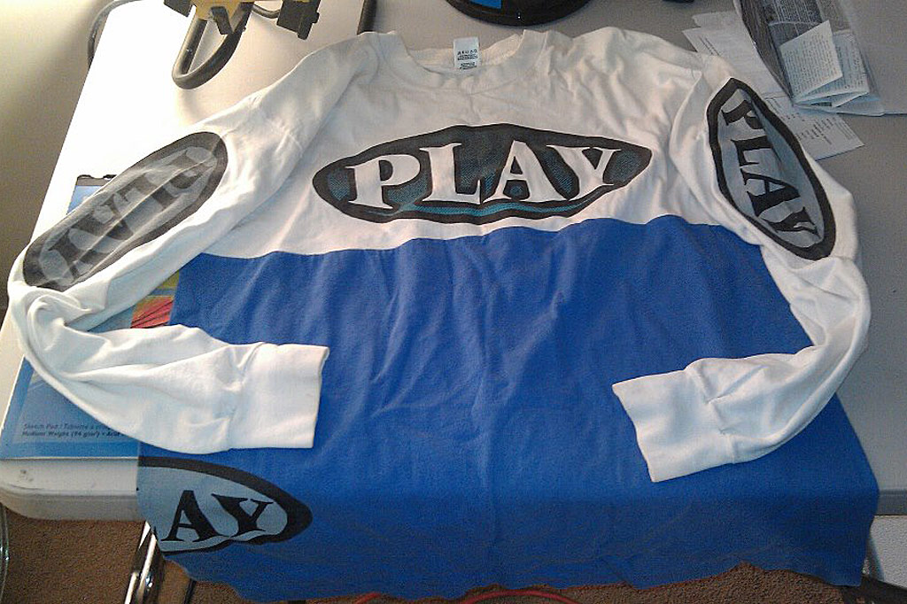 a PLAY jersey made in the late 90's