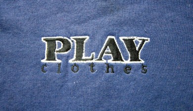 the PLAY Clohes embroidered logo shirt