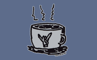 the Leif Valin Mug tee shirt by PLAY Clothes