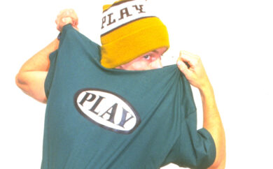 the PLAY oval logo tee shirt 1996