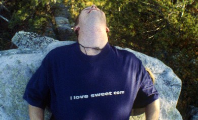 the I Love Sweet Corn tee shirt by PLAY