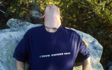 the I Love Sweet Corn tee shirt by PLAY