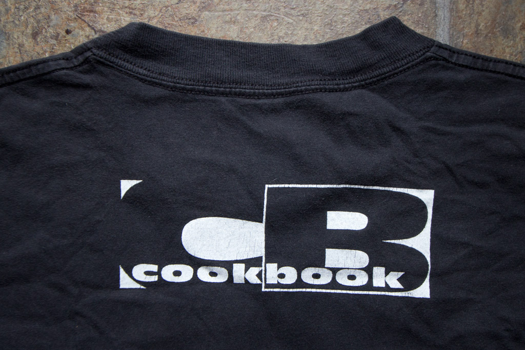 This was the logo on the back of the cookbook tee