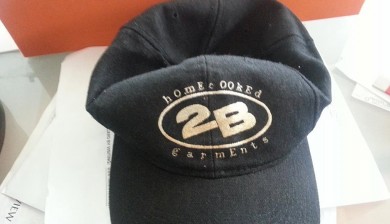 Original 2B Logo Baseball Hat (pic sent by Scott Yoquelet)