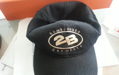 Original 2B Logo Baseball Hat (pic sent by Scott Yoquelet)